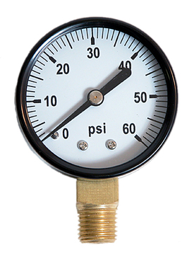 "CBS" 160psi GAUGE-RH