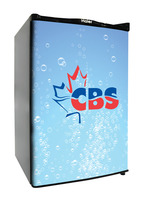 COORS LIGHT - BLACK 4.4cu ft MINI FRIDGE