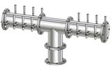 16T 6" Dia.(8+8)DBL SERV. EAGLE "T" TWR CLD,COATED PPB-10618