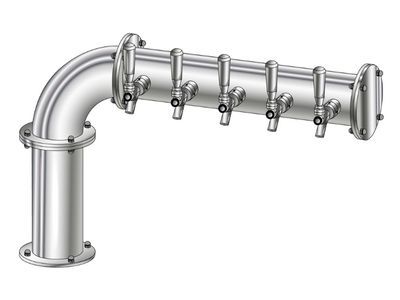 5 TAP(4"OC)POLISHED SS LINX L7 CH-MX CLD