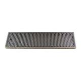 20" x 5-3/8" BRUSHED SS DRIP TRAY-NO DRAIN