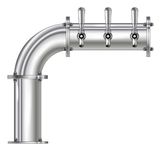 3 TAP(4"OC)POLISHED SS LINX L7 CH-MX AIR