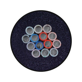 CABLED 10+4 FIRE RATED PVC JACKET 3/8" ID HI GLOSS TUBES