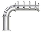 4 TAP(4"OC)POLISHED SS LINX L7 CH-MX AIR