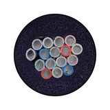 CABLED 12+4 FIRE RATED PVC JACKET 3/8" ID HI GLOSS TUBES