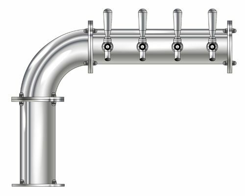 4 TAP(4"OC)POLISHED SS LINX L7 CH-MX CLD