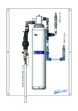 3M HF60 PREMIUM WATER FILTER SYSTEM PANEL