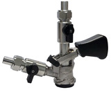 "D" KEG WASHING & FILLING COUPLER W/MM SHUT-OFFS