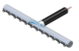 12 TAP(4"OC/4"D)WALL MT-BACK X CARTRIDGE-GLYCOL COOLED