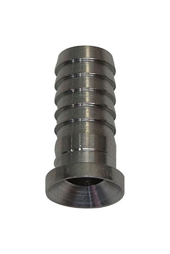 SS 3/8" BARB FOR 3/8" SWIVEL NUT