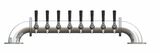 8 TAP POLISHED SS LOW BRIDGE TOWER AIR COOLED