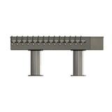 14 TAP BRUSHED SS 2P[4"D]T-TOWER AIR COOLED