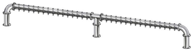 32 TAP(4"OC)POLISHED SS LIONS GATE 3P GLYCOL COOLED
