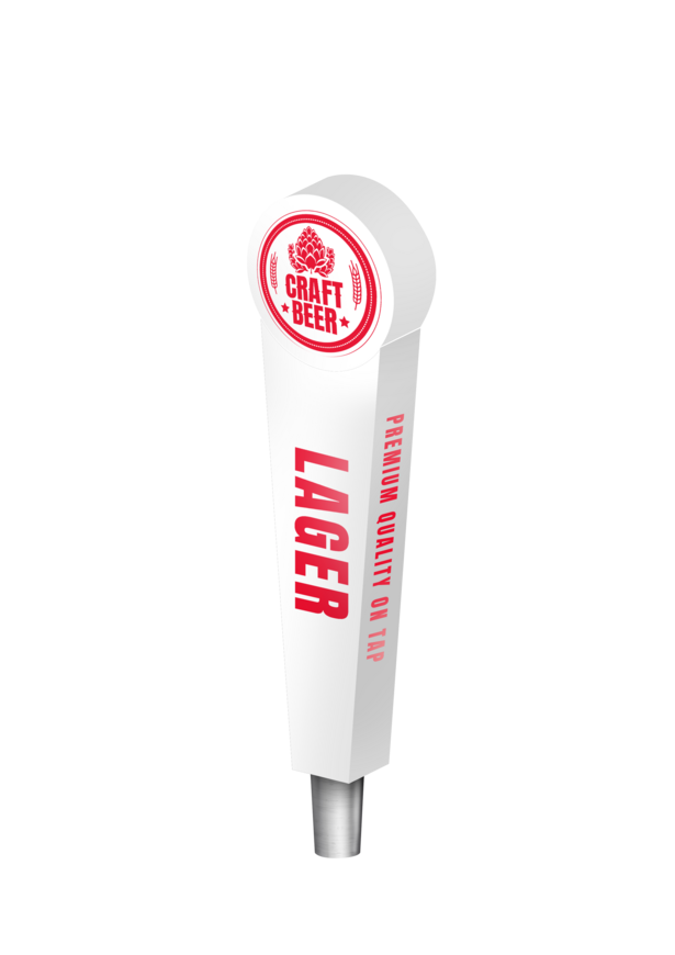 BR-4S 4CP WHT VICTORY (CHR) TAP HANDLE