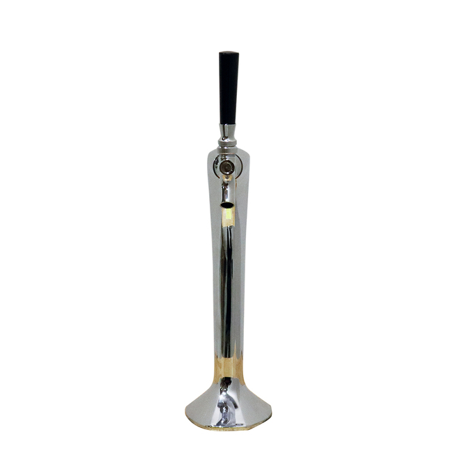 1 TAP CHROME MEDIUM MONGOOSE GLYCOL COOLED