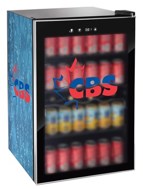 BR(3S) 110 CAN GLASS DOOR BEVERAGE CENTER