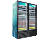 BR. G372 UPRIGHT TRIPLE GLASS DOOR COOLER