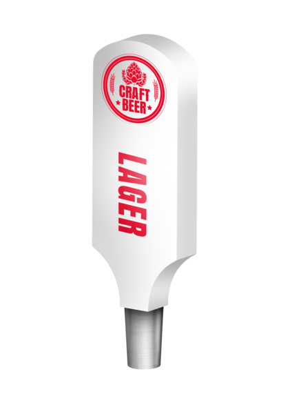 BR-4S 4CP WHT OUTRIGGER (CHR) TAP HANDLE