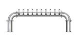 10 TAP(4"OC)POLISHED SS LIONS GATE GLYCOL COOLED