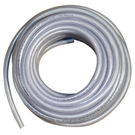 1/2" ID x 3/4" OD PVC BRAIDED HOSE-(100')