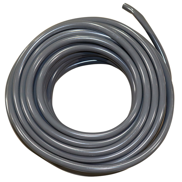 1/2" ID x 3/4" OD GREY VINYL DRAIN-(100')