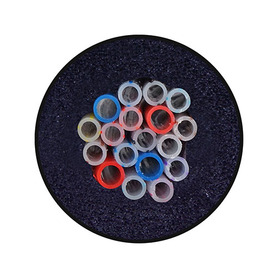 CABLED 14+4 TAPED JACKET 5/16" ID HI GLOSS TUBES