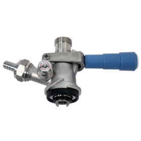 CHILL-MAX "D" KEG COUPLER - 304SS BODY & PROBE