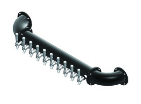 10 TAP(3"OC)MATTE BLACK LIONS GATE WM CH-MX AIR