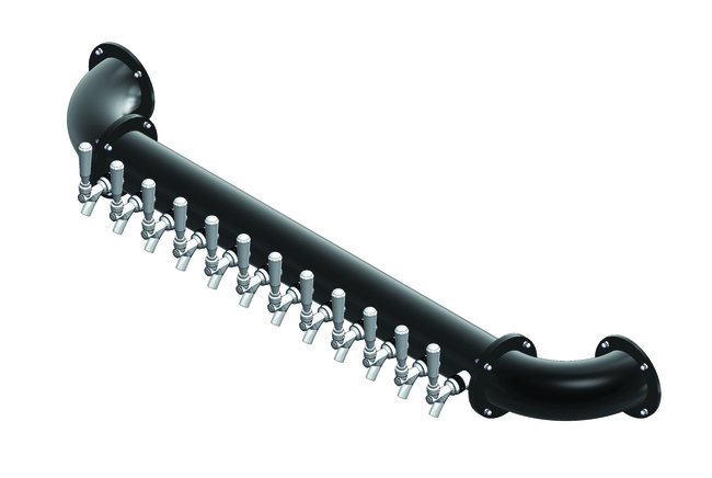 12 TAP(3"OC)MATTE BLACK LIONS GATE WM CH-MX-CLD