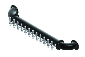 12 TAP(3"OC)MATTE BLACK LIONS GATE WM CH-MX-CLD