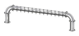 14 TAP(4"OC)POLISHED SS LIONS GATE GLYCOL COOLED