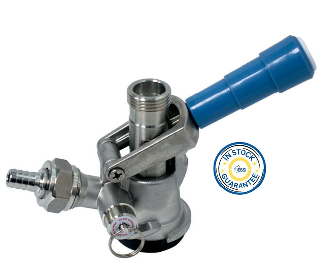 Chill-Max "D" Type Keg Coupler  | Keg Couplers & Tapping Hardware