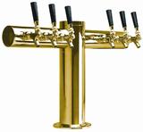 6 TAP PVD-BRASS METRO-T TOWER GLYCOL COOLED