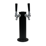 2T(304SS) MATTE BLACK 3" COLUMN TWR AIR