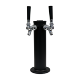 2T(304SS) MATTE BLACK 3" COLUMN TWR AIR