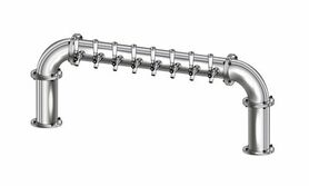 8 TAP(4"OC)POLISHED SS LIONS GATE GLYCOL COOLED