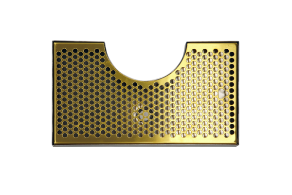 14" x 8" (6"c/o) ALL PVD DRIP TRAY