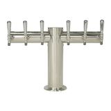 6 TAP POLISHED SS METRO-T TOWER AIR COOLED