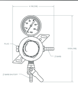 T.60lb SECONDARY REG(P,1/4B,1/4SO)