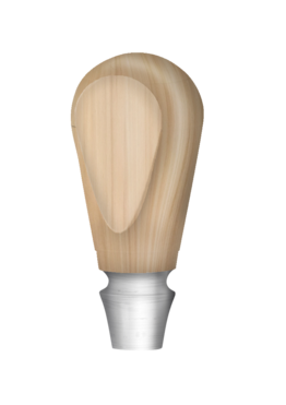 NATURAL SHOTGUN 2.0 (CHR) TAP HANDLE