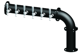 6 TAP(4"OC)MATTE BLACK LINX R7 CH-MX CLD
