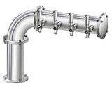 4 TAP(4"OC)POLISHED SS LINX L7 CH-MX CLD