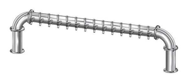 16 TAP(4"OC)POLISHED SS LIONS GATE GLYCOL COOLED