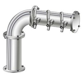3 TAP(4"OC)POLISHED SS LINX L7 CH-MX CLD