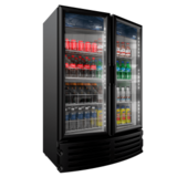 VRD-21 UPRIGHT DOUBLE GLASS DOOR COOLER