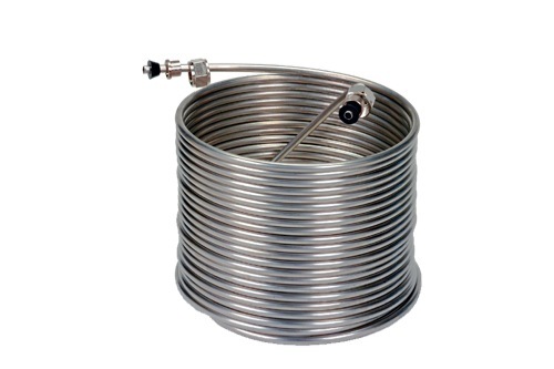 50' ROUND SS COIL-LEFT