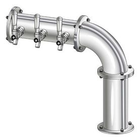 3 TAP(4"OC)POLISHED SS LINX R7 CH-MX CLD