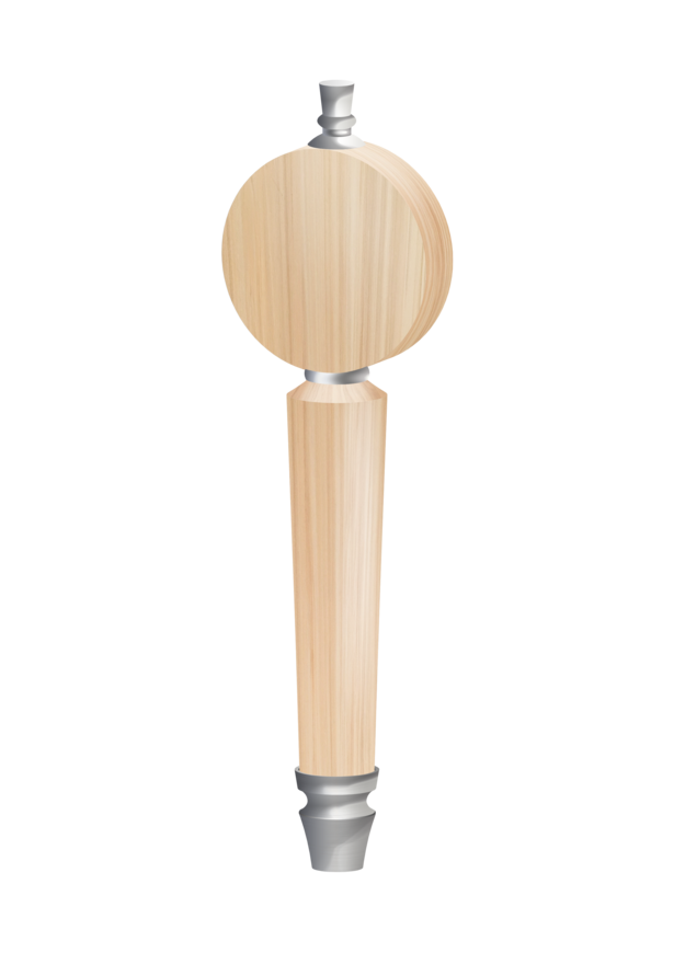 NATURAL CC ROUND CONICAL (CHR) TAP HANDLE