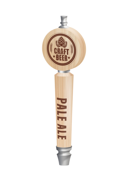 BR-4S 4CP NAT CC ROUND CONICAL (CHR) TAP HANDLE