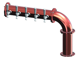 5 TAP(4"OC)CANDY COPPER LINX R7 CH-MX CLD